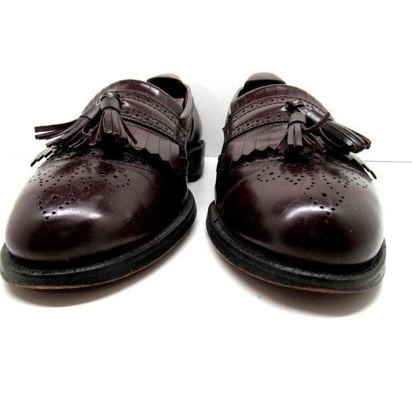 Allen Edmonds Bridgeton Leather Tasseled Loafers Mens Size US 10.5 B - Picture 6 of 12